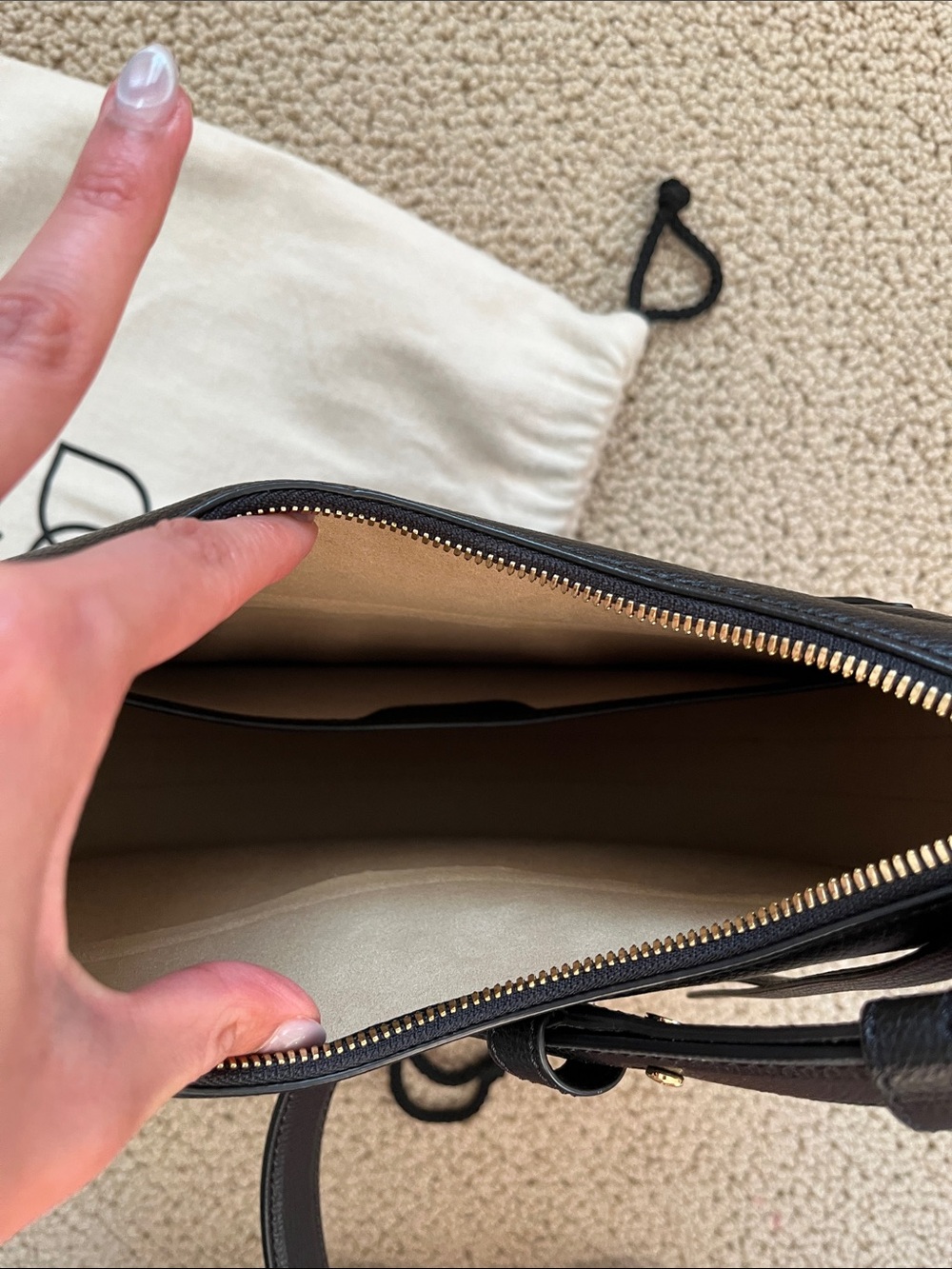 Numero dix Hobo purse Polene France - Picture 10 of 10